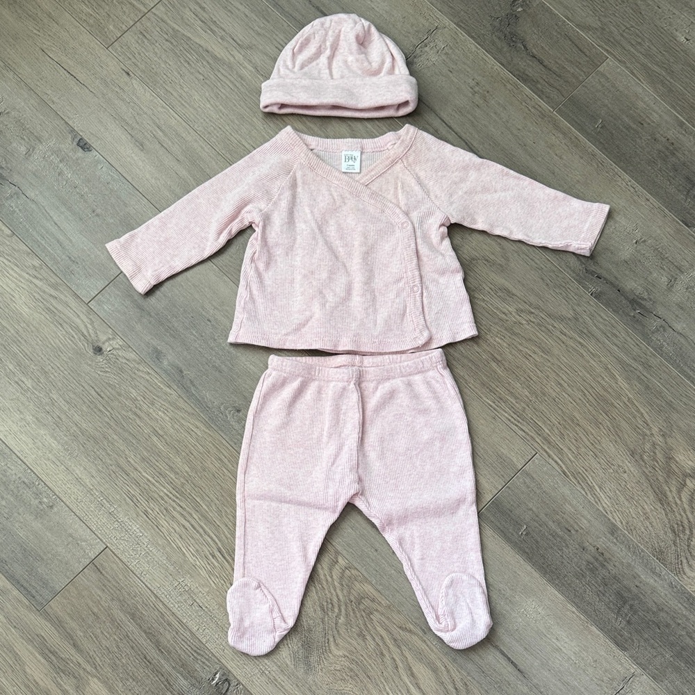 🛍️bundle5items for$15🛍️Nordstrom Baby Pink Outfit with Hat